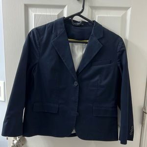 Gap navy lined blazer